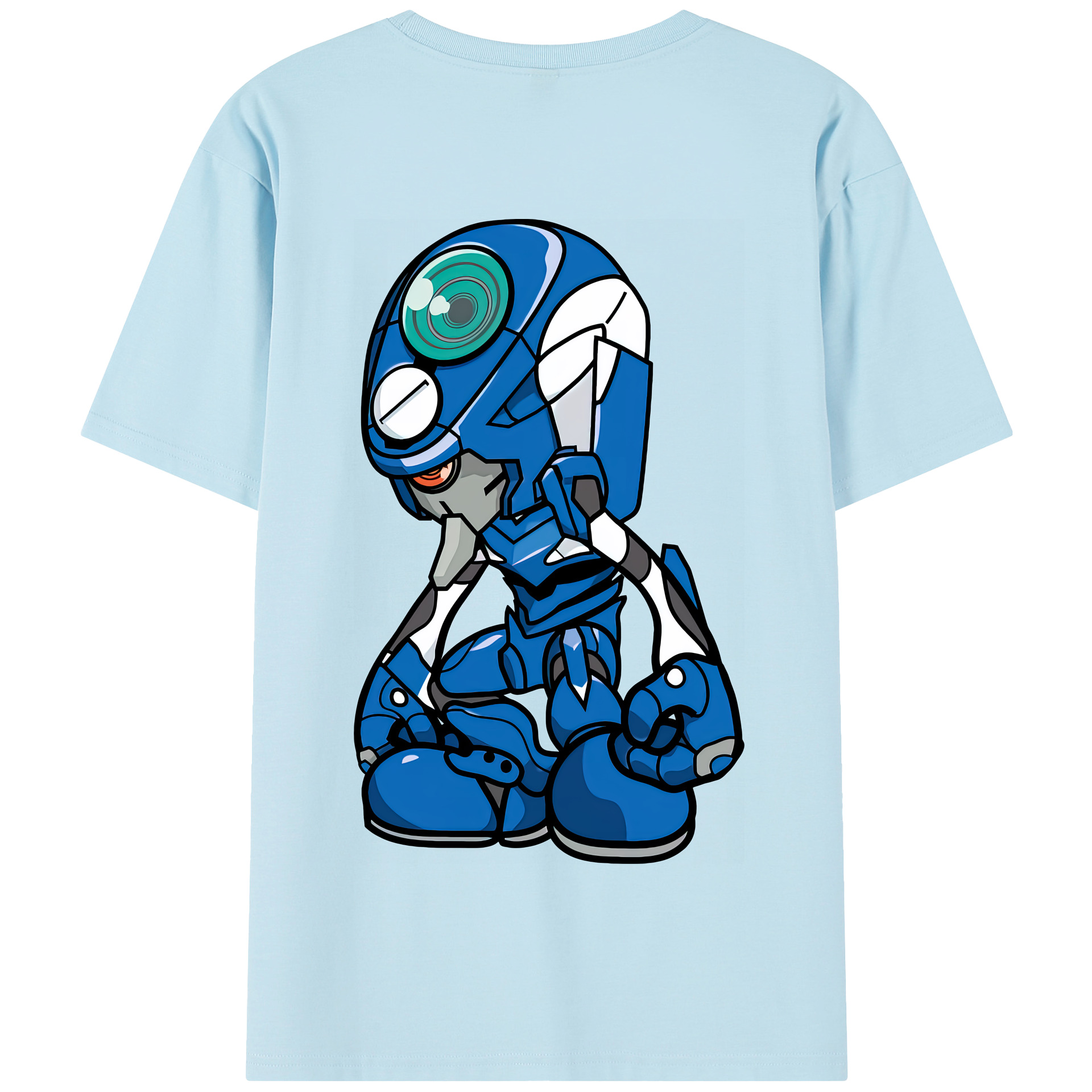 （画像用） EVA 新世紀エヴァンゲリオン 綿100％半袖Tシャツ（背面プリント）
